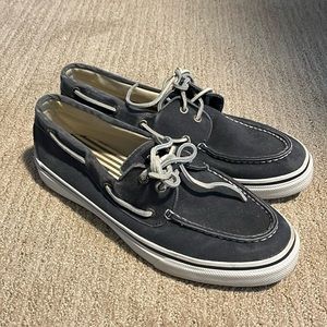 Navy Sperry Topsider boat shoes